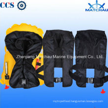 Solas Approved Single Chamber Marine Inflatable Life Jacket with 33G CO2 Cylinder